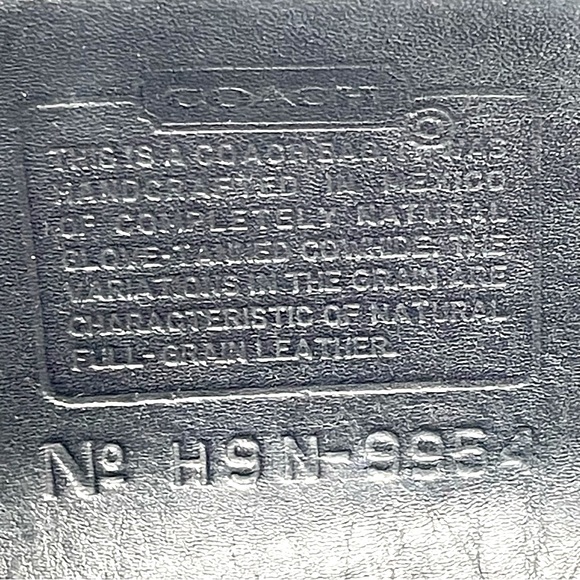 Vintage Coach Leather Prairie Bag Gorgeous! - Picture 14 of 15